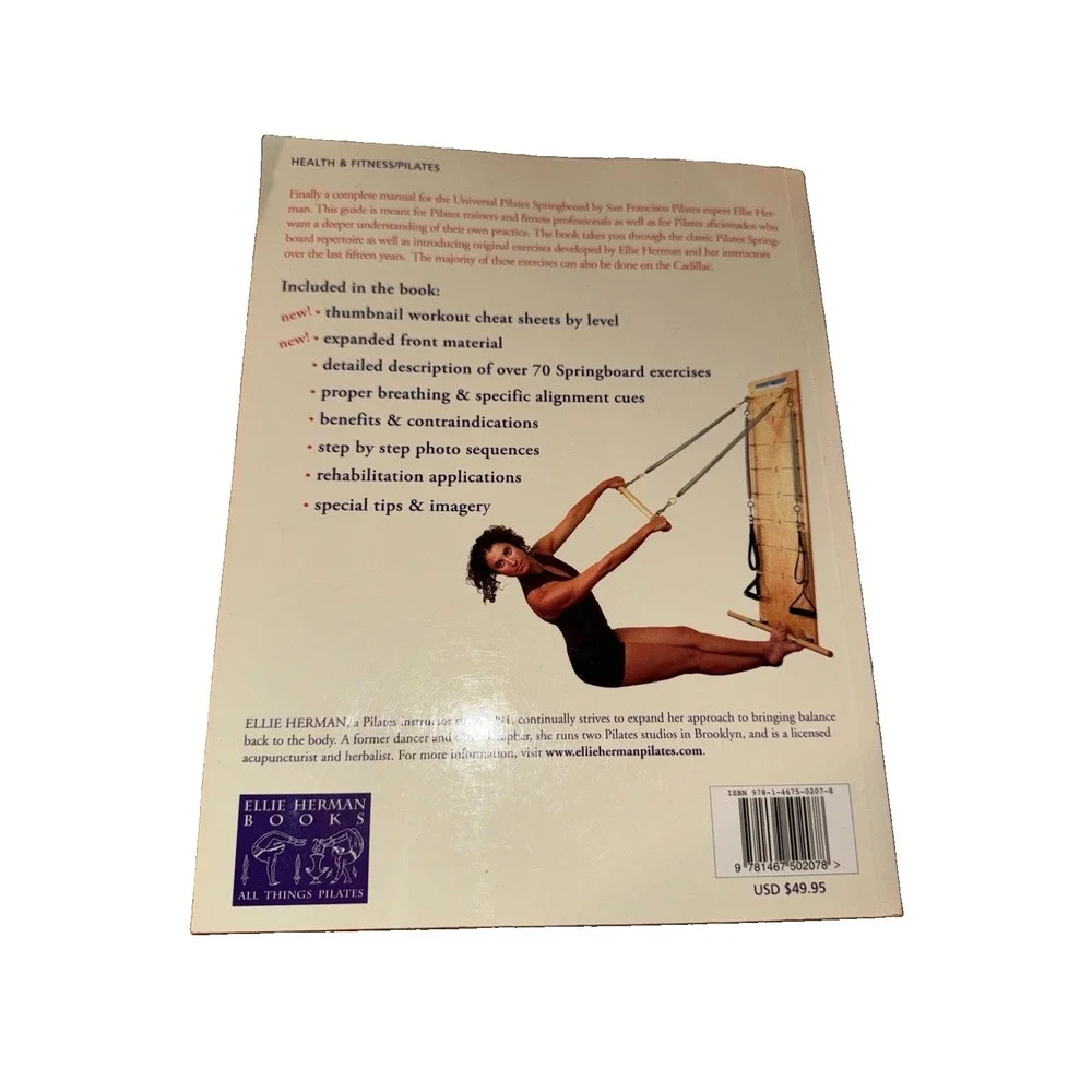 Ellie Herman's Pilates Springboard A Manual for Pilates Instructors & Students